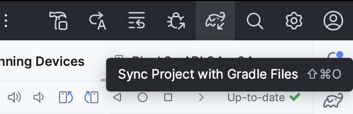 android sync gradle